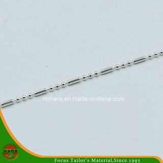 Cadenas de bolas de aleación de zinc de alta calidad de 1.5 mm (HASLE160016)