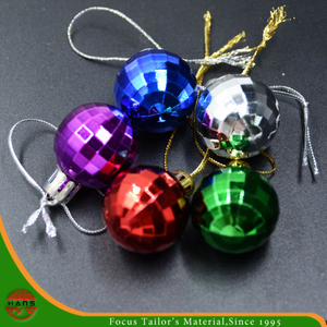 Bola colgante de plástico surtida de Navidad de alta calidad (HANS-86 # -67)
