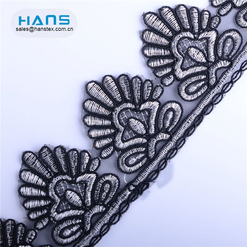 Hans Amazon, el más vendido, eco-amigable, diseños de bordado austriacos, encaje de flores