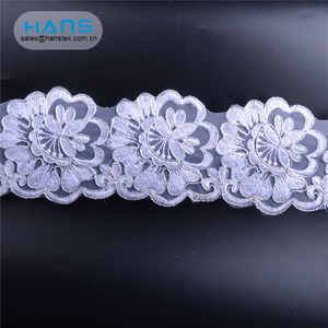 Tarjeta de boda blanca de encaje de Hans China Factory