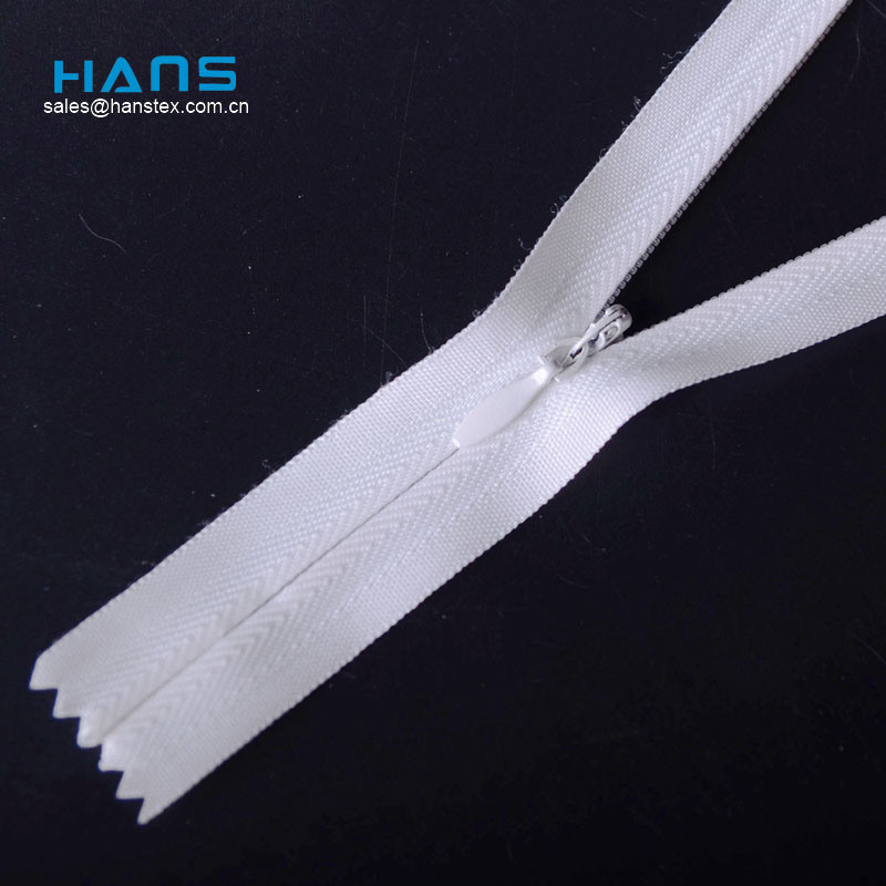 Hans Direct From China Factory Calidad Premium Invisible Zipper 60cm