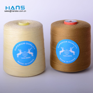 Precio competitivo de alta resistencia del hilo de coser de Hans